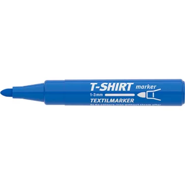 Textilmarker Ico T-Shirt kék