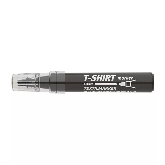 Textilmarker Ico T-Shirt fekete