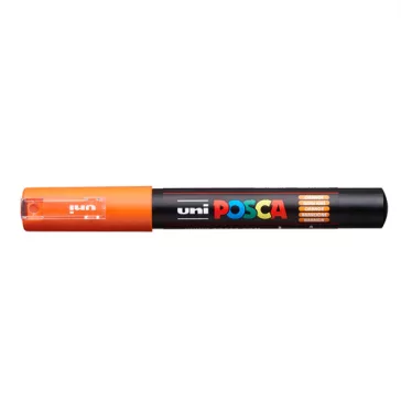 Marker Uni dekor Posca PC-1M Narancs 0,7 mm