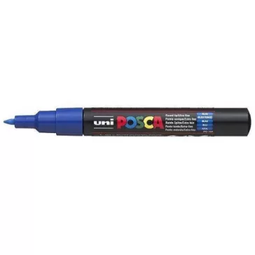 Marker Uni dekor Posca PC-1MR Metál kék 0,7 mm