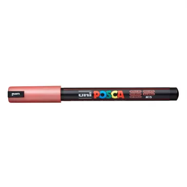 Marker Uni dekor Posca PC-1MR Metál piros 0,7 mm