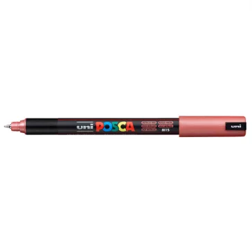 Marker Uni dekor Posca PC-1MR Metál piros 0,7 mm