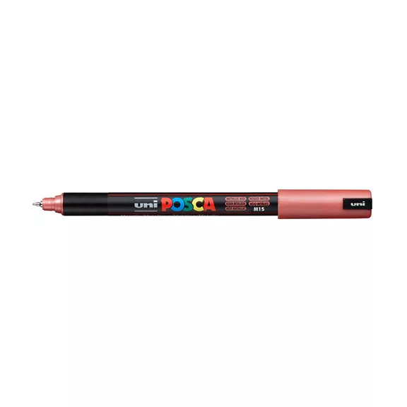 Marker Uni dekor Posca PC-1MR Metál piros 0,7 mm