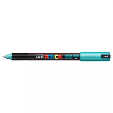 Marker Uni dekor Posca PC-1MR Metál zöld 0,7 mm