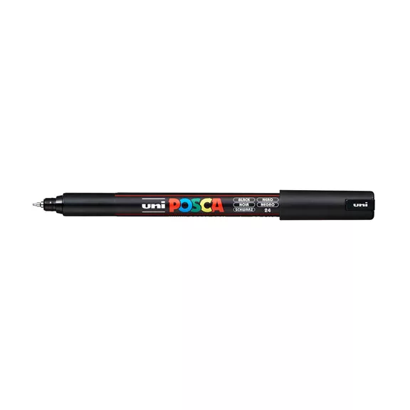 Marker Uni dekor Posca PC-1MR fekete 0,7 mm