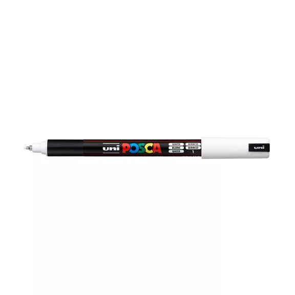 Marker Uni dekor Posca PC-1MR fehér 0,7 mm
