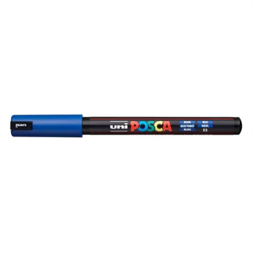 Marker Uni dekor Posca PC-1MR kék 0,7 mm