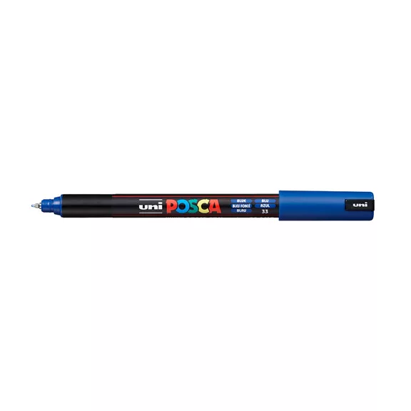 Marker Uni dekor Posca PC-1MR kék 0,7 mm