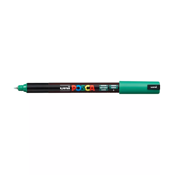 Marker Uni dekor Posca PC-1MR zöld 0,7 mm