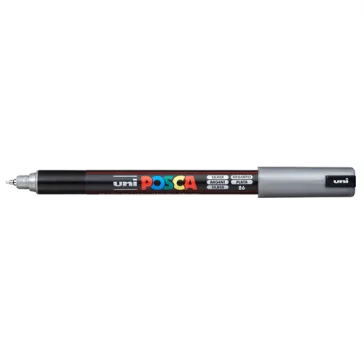 Marker Uni dekor Posca PC-1MR ezüst 0,7 mm