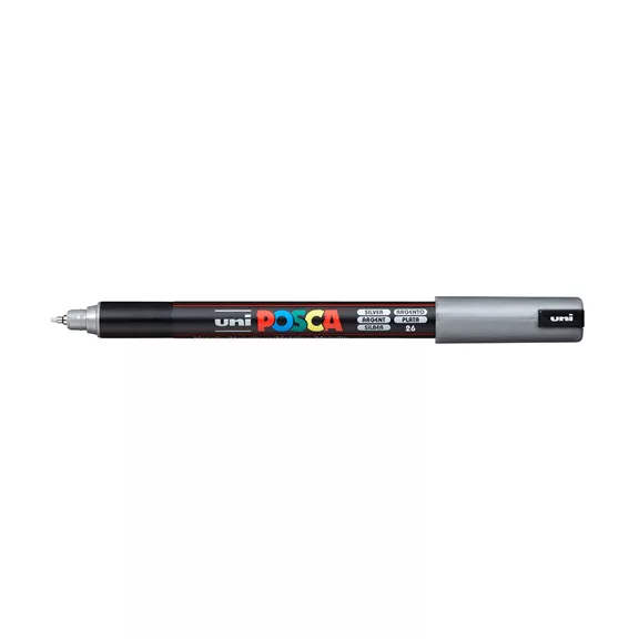 Marker Uni dekor Posca PC-1MR ezüst 0,7 mm