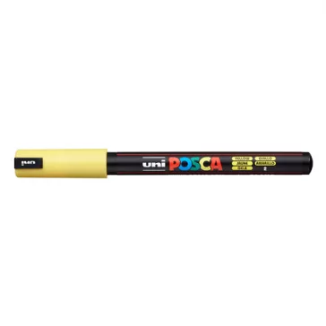 Marker Uni dekor Posca PC-1MR sárga 0,7 mm