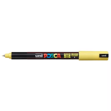 Marker Uni dekor Posca PC-1MR sárga 0,7 mm