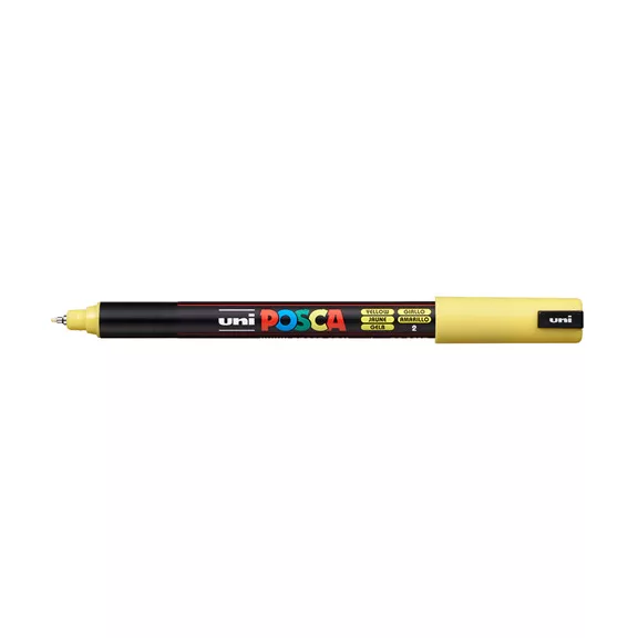 Marker Uni dekor Posca PC-1MR sárga 0,7 mm