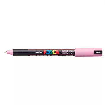 Marker Uni dekor Posca PC-1MR világos rózsaszín 0,7 mm