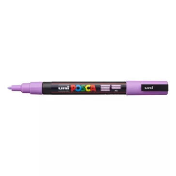 Marker Uni dekor Posca PC-3M levendula 0,9-1,3 mm