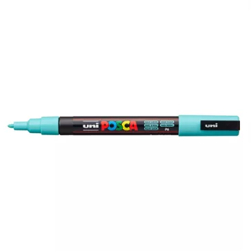 Marker Uni dekor Posca PC-3M tengerzöld 0,9-1,3 mm