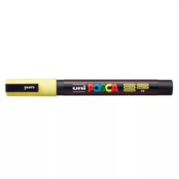 Marker Uni dekor Posca PC-3M napsárga 0,9-1,3 mm