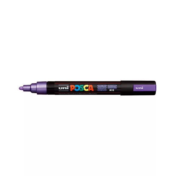Marker Uni dekor Posca PC-5M metál lila 1,8-2,5 mm