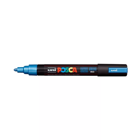 Marker Uni dekor Posca PC-5M metál kék 1,8-2,5 mm
