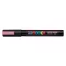 Marker Uni dekor Posca PC-5M metál rózsaszín 1,8-2,5 mm