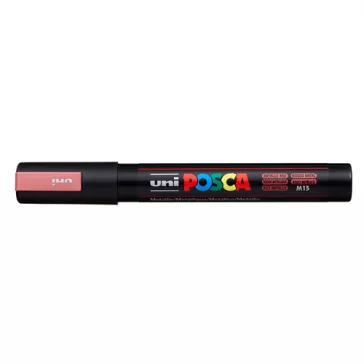 Marker Uni dekor Posca PC-5M metál piros 1,8-2,5 mm