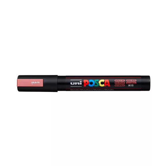 Marker Uni dekor Posca PC-5M metál piros 1,8-2,5 mm