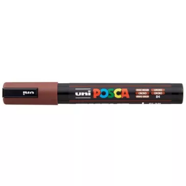 Marker Uni dekor Posca PC-5M kakaó barna 1,8-2,5 mm