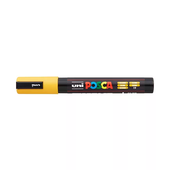 Marker Uni dekor Posca PC-5M okker 1,8-2,5 mm