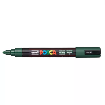 Marker Uni dekor Posca PC-5M angol zöld 1,8-2,5 mm