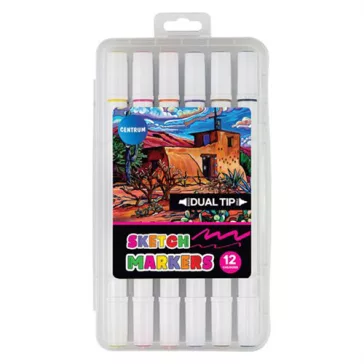 Marker Centrum Dual Tip 12 db-os klt.