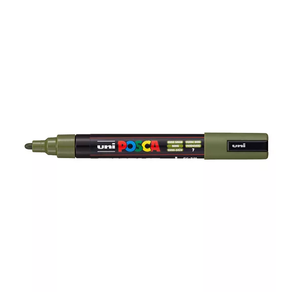 Marker Uni dekor Posca PC-5M khaki 1,8-2,5 mm