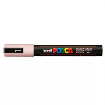 Marker Uni dekor Posca PC-5M szatén rózsaszín 1,8-2,5 mm