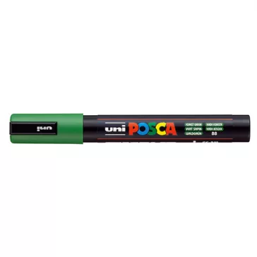 Marker Uni dekor Posca PC-5M erdőzöld 1,8-2,5 mm