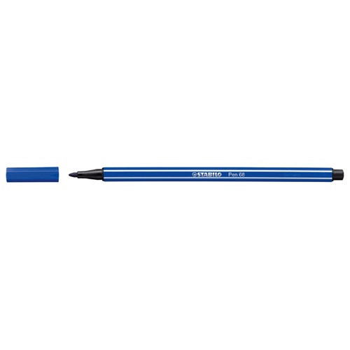 Rostirón Stabilo Pen 68 1,0 mm ultramarinkék