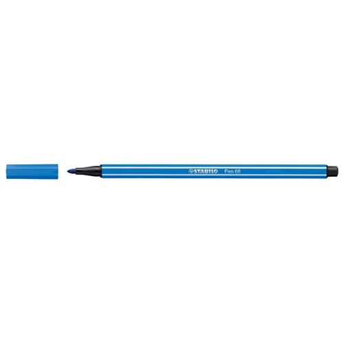 Rostirón Stabilo Pen 68 1,0 mm kék