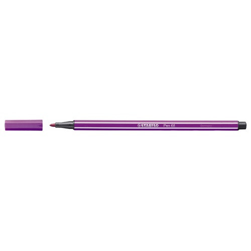 Rostirón Stabilo Pen 68 1,0 mm lila