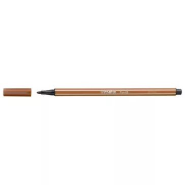 Rostirón Stabilo Pen 68 1,0 mm világosbarna