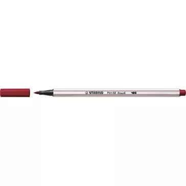 Ecsetfilc Stabilo Pen 68 brush bordó