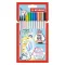 Ecsetfilc Stabilo Pen 68 brush 12 db-os készlet