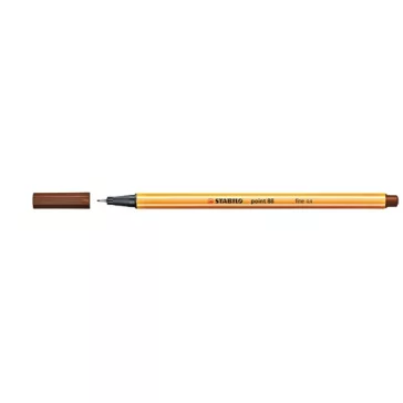 Tűfilc Stabilo Point 88 0,4 mm barna 88/45