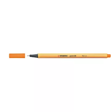 Tűfilc Stabilo Point 88 0,4 mm narancssárga 88/54