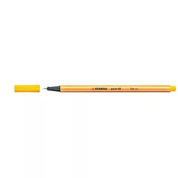 Tűfilc Stabilo Point 88 0,4 mm sárga 88/44