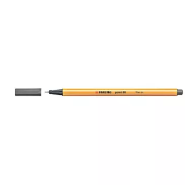 Tűfilc Stabilo Point 88 0,4 mm sötétszürke 88/96