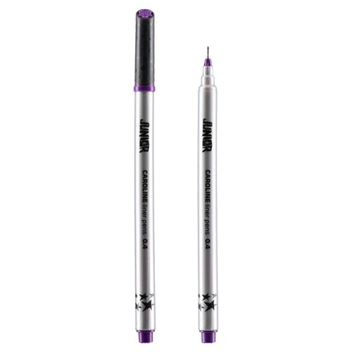 Tűfilc Junior Caroline 0.4 mm ibolya