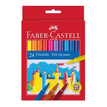 Rostirón Faber-Castell 24 db-os klt. kastélyos