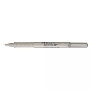 Rostirón Faber-Castell Ecco-Pigment 0.1 mm fekete