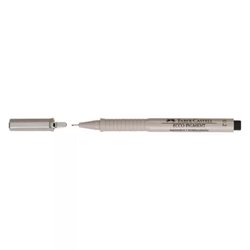 Rostirón Faber-Castell Ecco-Pigment 0.2 mm fekete