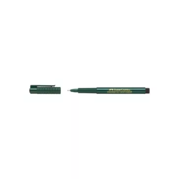 Tűfilc Faber-Castell Finepen zöld k.bliszteres