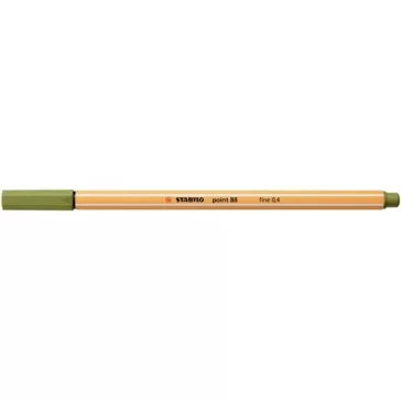 Tűfilc Stabilo Point 88 0,4 mm sárzöld 88/37